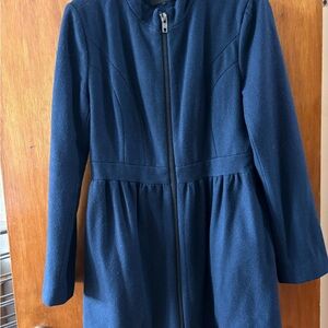 Minimum Dark Blue Women's Trench Coat